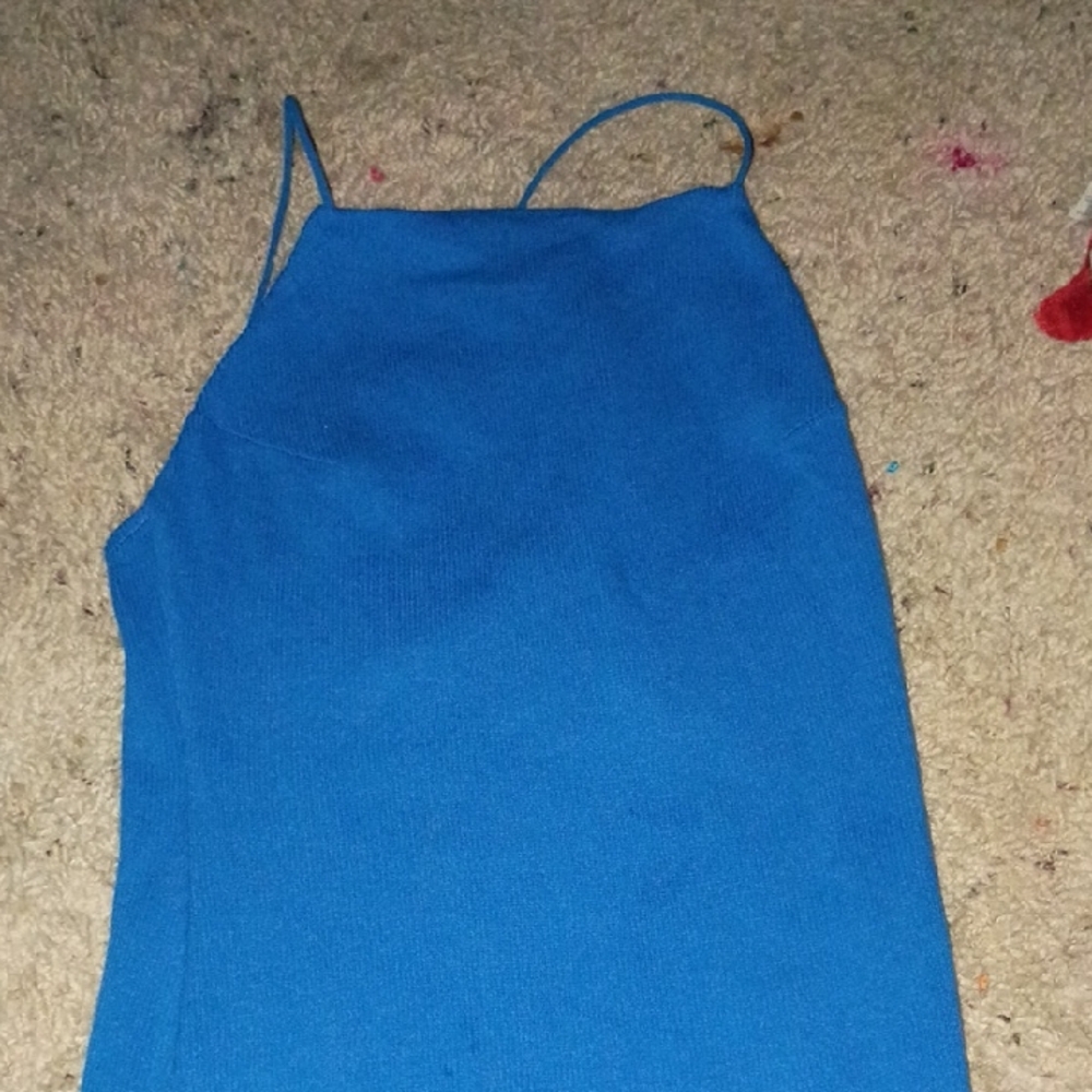 H&M Divided Royal Blue Top